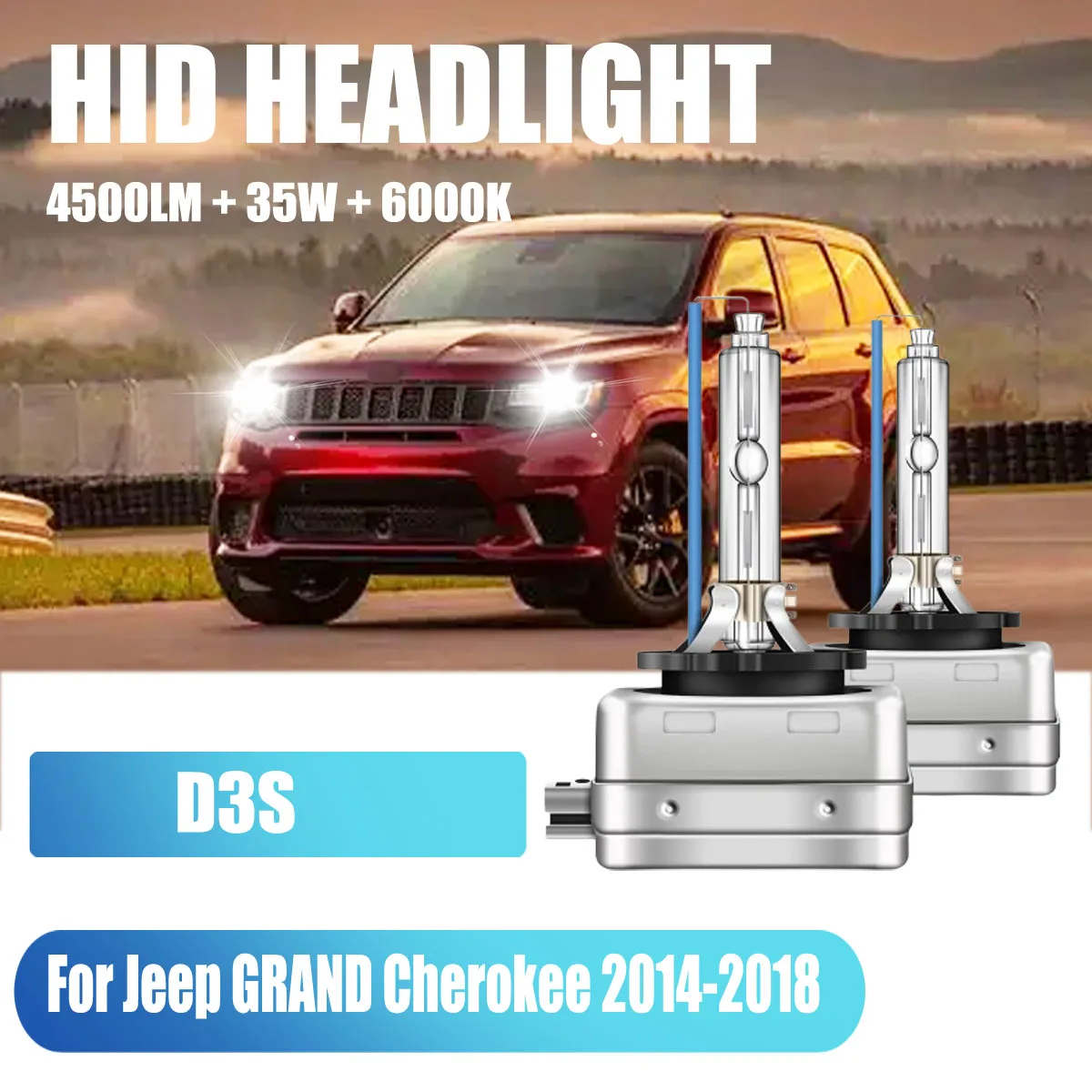 2 шт. D3S фары 4500LM автомобильные лампы 70 Вт/пара лампочек-в установка для Jeep GRAND Cherokee 2014 2015 2016 2017 2018
2 шт. D3S фары 4500LM автомобильные лампы 70 Вт/пара лампочек-в установка для Jeep GRAND Cherokee 2014 2015 2016 2017 2018