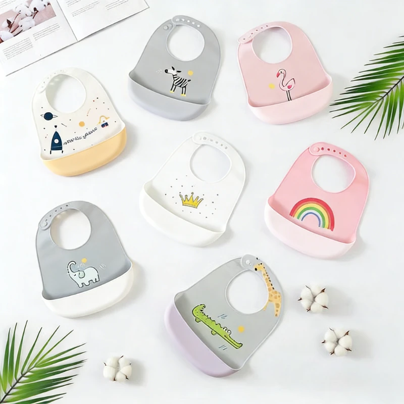 IMBABY Baby Bibs Waterproof Silicone Bib For Babies Children's Bib Cartoon Baby Stuff Adjustable Freely Soft Foldable Oil-proof
IMBABY Baby Bibs Waterproof Silicone Bib For Babies Children's Bib Cartoon Baby Stuff Adjustable Freely Soft Foldable Oil-proof