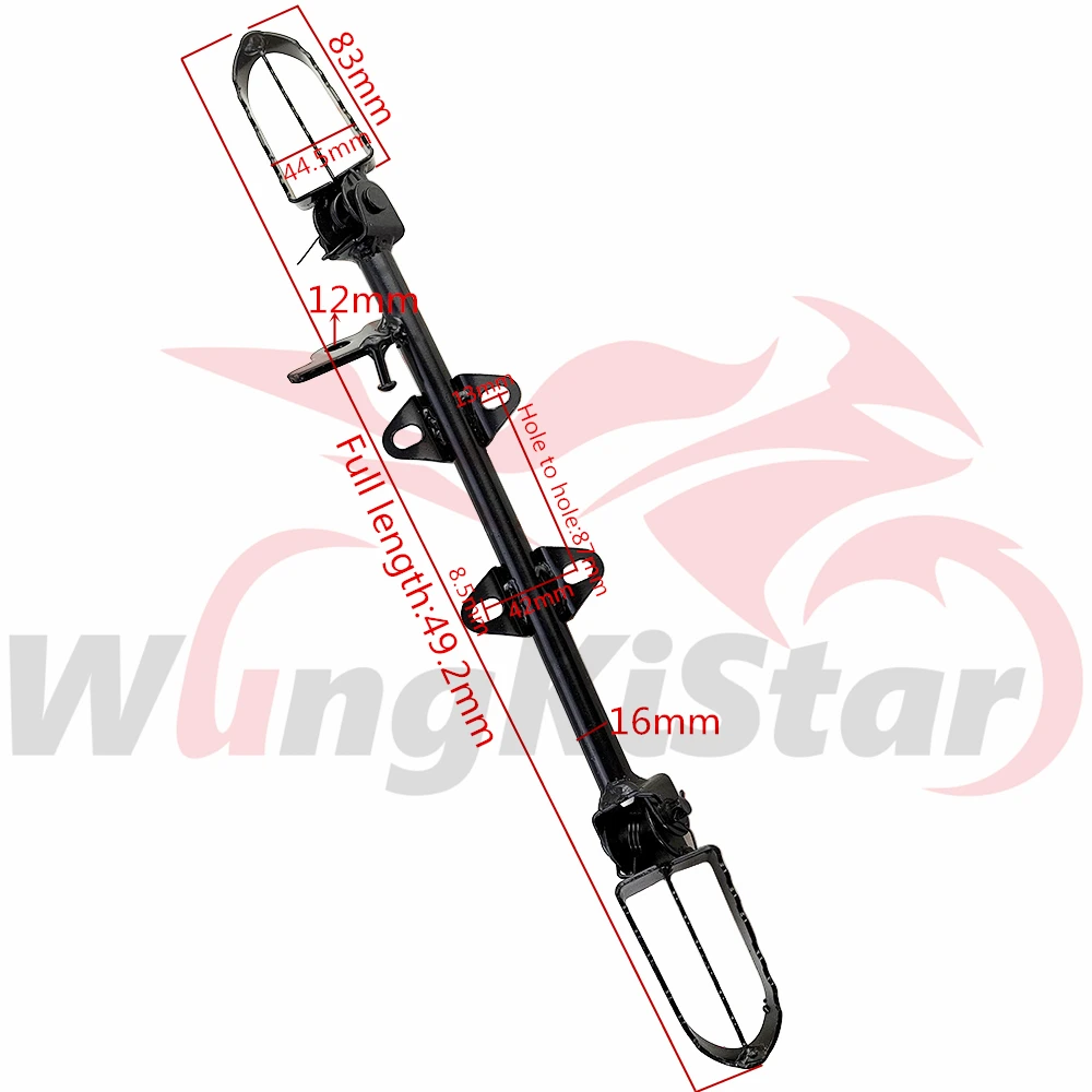 Motorcycle Foot Rest Foot Pegs Foot Rests Peg Side Stand For Honda CRF50 XR50 Motocross 50cc-140cc SDG SSR KLX TTR Pit Dirt Bike
Motorcycle Foot Rest Foot Pegs Foot Rests Peg Side Stand For Honda CRF50 XR50 Motocross 50cc-140cc SDG SSR KLX TTR Pit Dirt Bike