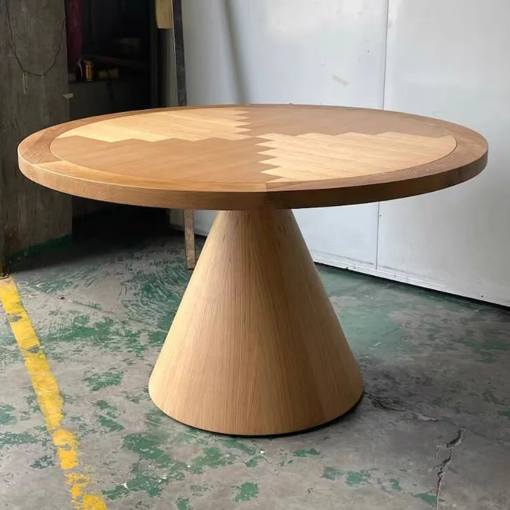 bn Style Solid Oak Round Dining Table French Retro Simple Table and Chair Combination Suitable for Family Dining Hotel Use#
bn Style Solid Oak Round Dining Table French Retro Simple Table and Chair Combination Suitable for Family Dining Hotel Use#