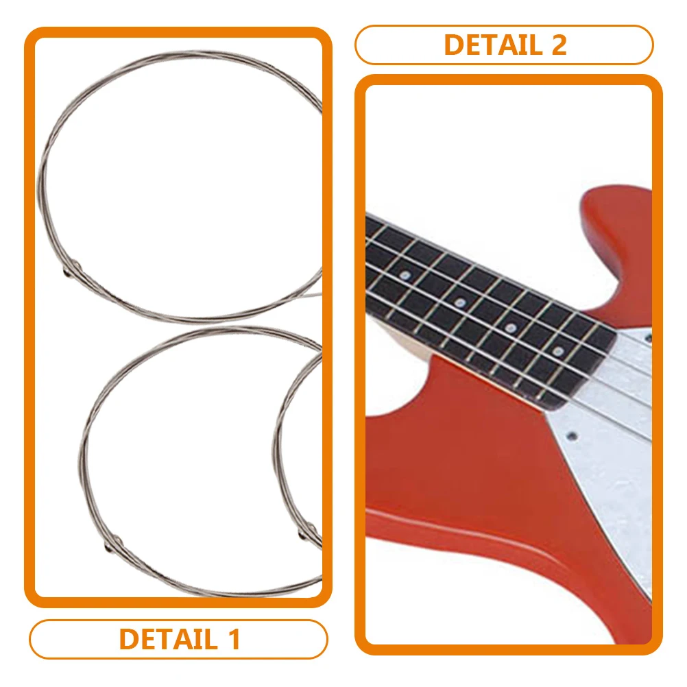 Electric Bass Strings Coated Copper Alloy Smooth Anti Rust Standard Tone Instrument Parts For Bass Accessories
Electric Bass Strings Coated Copper Alloy Smooth Anti Rust Standard Tone Instrument Parts For Bass Accessories