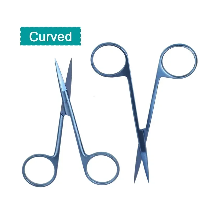 Ophthalmic Scissors Eye Surgery Suture Scissors Straight Curved Titanium Alloy Ophthalmic Surgery Instrument 95mm/115mm
Ophthalmic Scissors Eye Surgery Suture Scissors Straight Curved Titanium Alloy Ophthalmic Surgery Instrument 95mm/115mm
