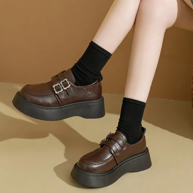 2026 Loafers, thick-soled British-style leather shoes, women's shoes,
2026 Loafers, thick-soled British-style leather shoes, women's shoes,