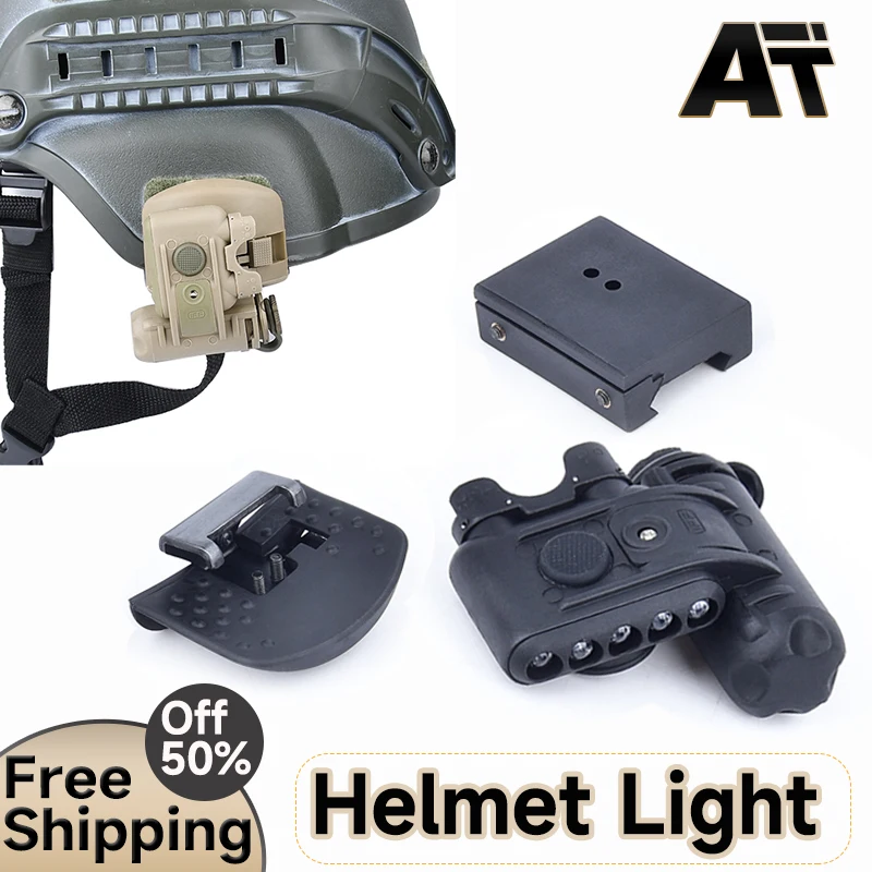 WADSN Airsoft Helmet Light Fast Tactical Flashlight GEN 2 Red White LED Helmet Scout Lamp Fit Outdoor Hunting Weapon Accessories
WADSN Airsoft Helmet Light Fast Tactical Flashlight GEN 2 Red White LED Helmet Scout Lamp Fit Outdoor Hunting Weapon Accessories
