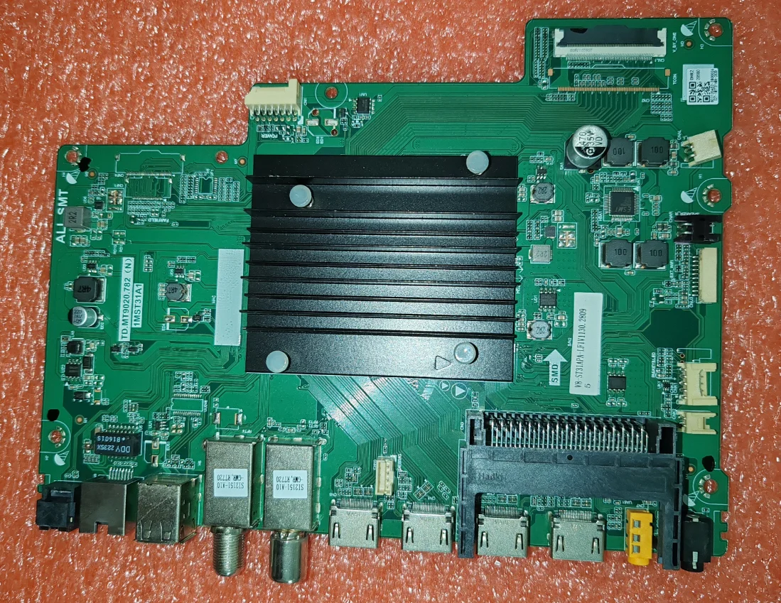 TD.MT9020.782(N) 1MST3A1 TD.MT9020.782(T) LED TV motherboard tested with physical photos
TD.MT9020.782(N) 1MST3A1 TD.MT9020.782(T) LED TV motherboard tested with physical photos