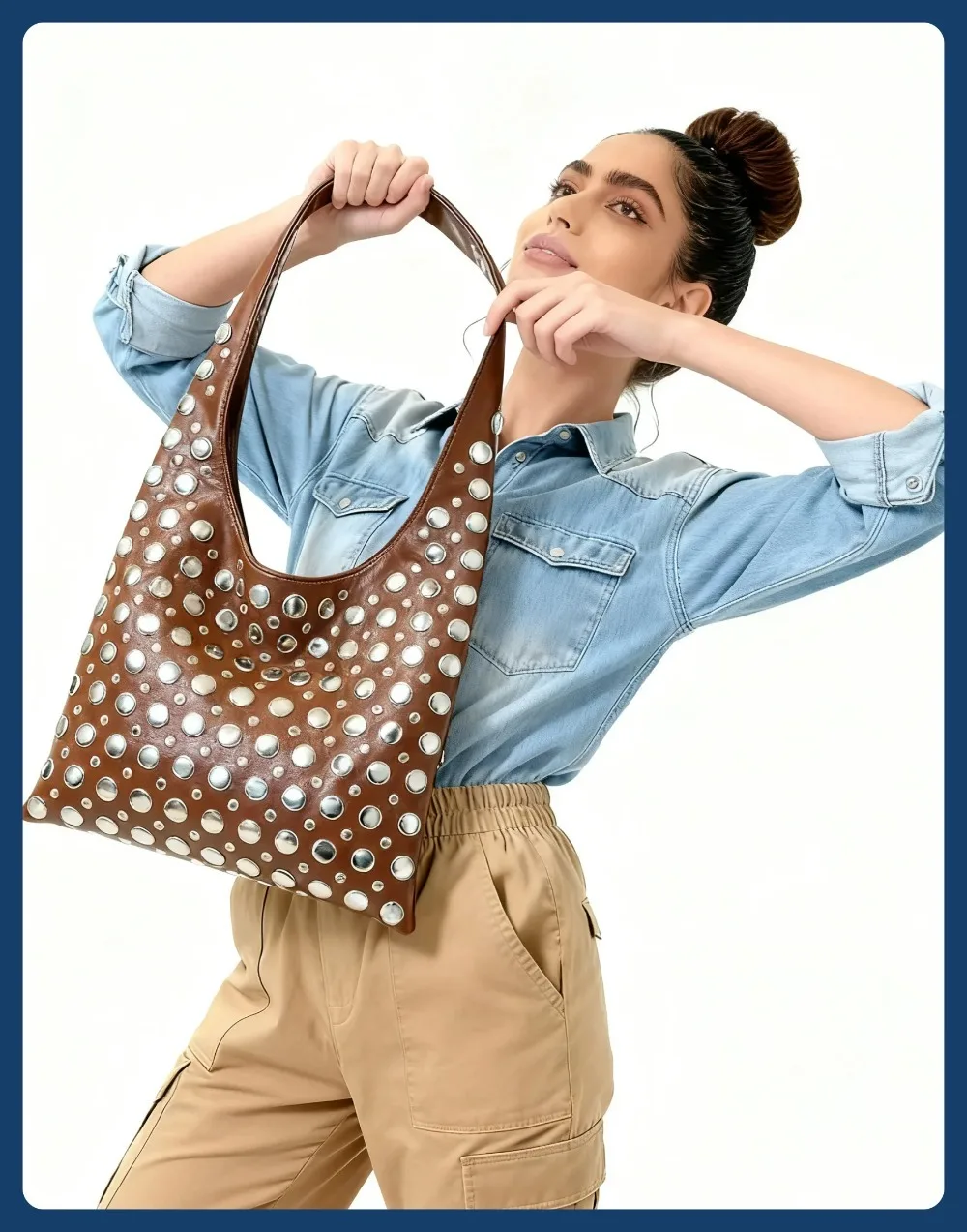 Черная сумка через плечо Женская модная сумка через плечо Дизайнерская сумка Сумка на плечо Классическая женская сумка через плечо
Черная сумка через плечо Женская модная сумка через плечо Дизайнерская сумка Сумка на плечо Классическая женская сумка через плечо