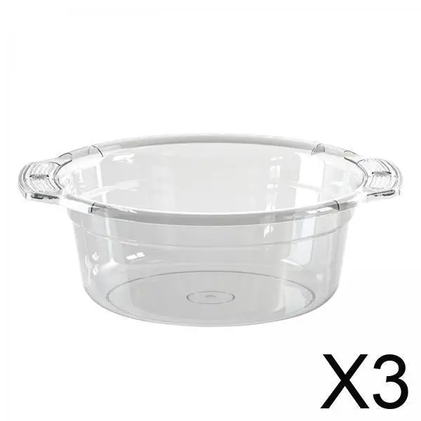 3x Sink Dish Tubs for Dishwashing for Sink, Transparent, Accs Dish Tub for Dishwashing, Laundry Basket for Cleaning
3x Sink Dish Tubs for Dishwashing for Sink, Transparent, Accs Dish Tub for Dishwashing, Laundry Basket for Cleaning