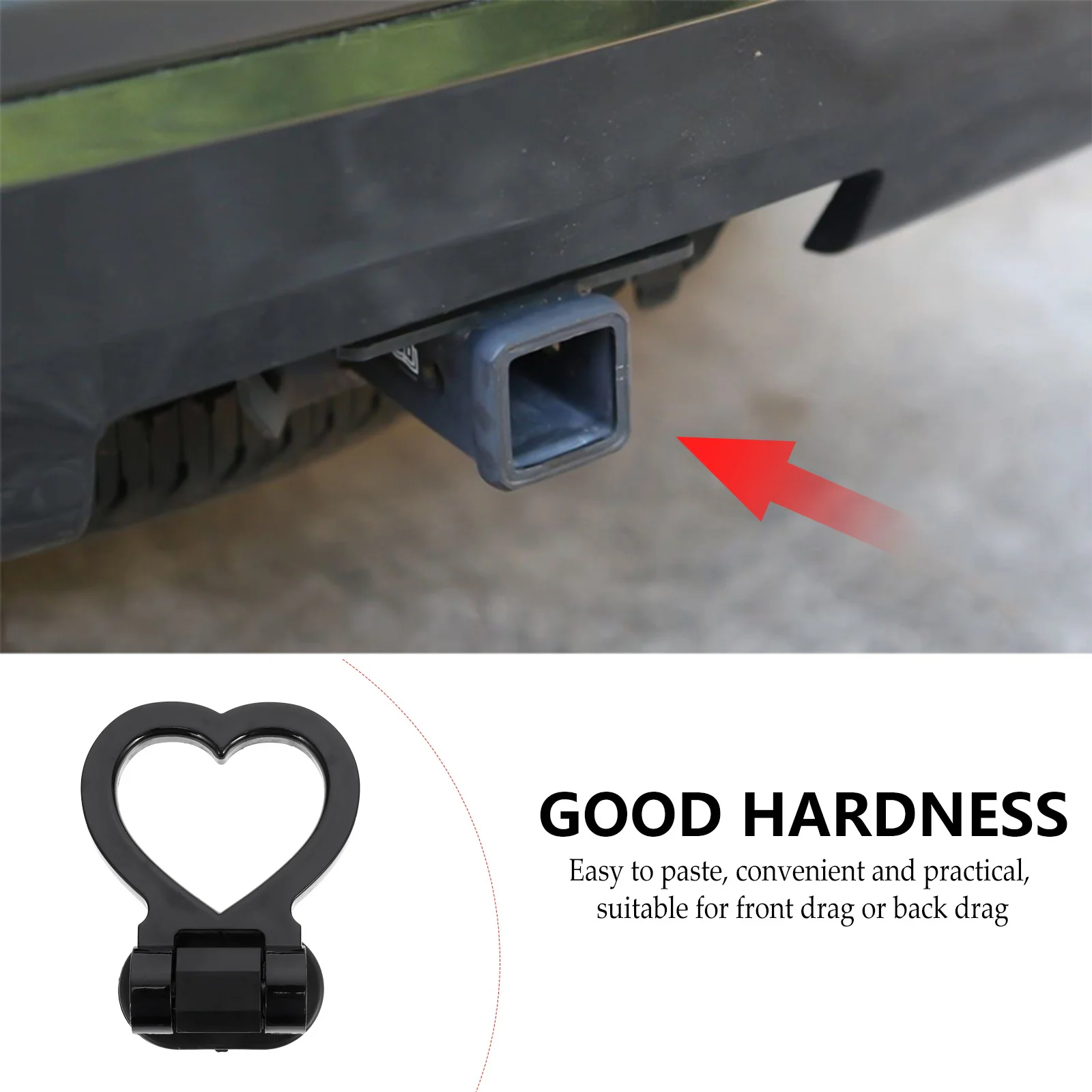 1Pcs Heart Shaped Decorative Tow Hook Durable ABS Car Ornament Flexible Angle Adjustable Tow Bar Decor Car Ornament Hooks
1Pcs Heart Shaped Decorative Tow Hook Durable ABS Car Ornament Flexible Angle Adjustable Tow Bar Decor Car Ornament Hooks