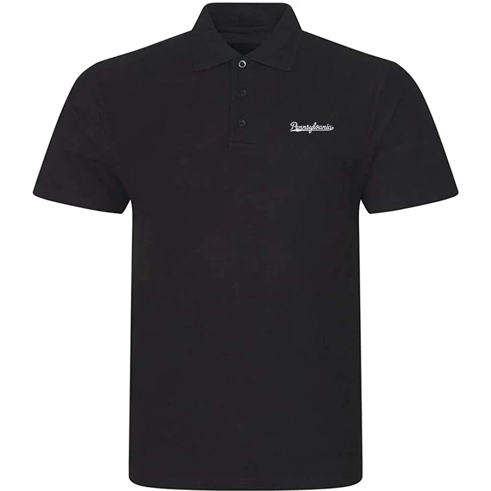 Lyprerazy Men's Casual Polo Shirt Pennsylvania - PA Embroidered Short Sleeve Golf Polo-Shirt
Lyprerazy Men's Casual Polo Shirt Pennsylvania - PA Embroidered Short Sleeve Golf Polo-Shirt