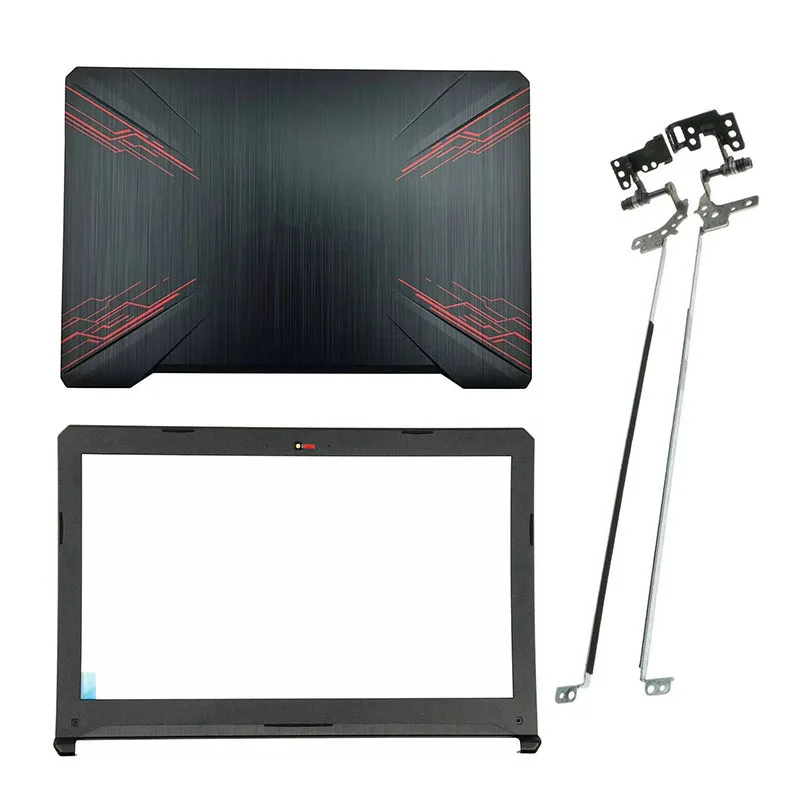 New LCD Back Cover & Bezel & Hinges For Asus TUF Gaming FX504 FX504G FX80 FX80G 
New LCD Back Cover & Bezel & Hinges For Asus TUF Gaming FX504 FX504G FX80 FX80G