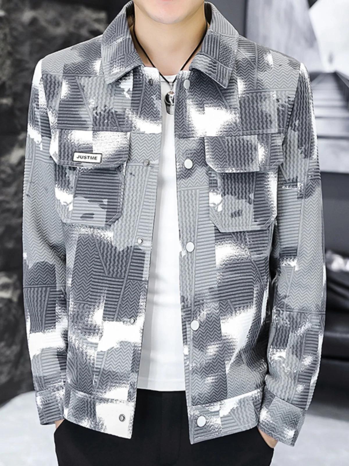 Men's Casual Plaid Jacket Spring Autumn New Style Trendy Mature Brand Outerwear Polyester Standard Fit Long Sleeve Dry Clean
Men's Casual Plaid Jacket Spring Autumn New Style Trendy Mature Brand Outerwear Polyester Standard Fit Long Sleeve Dry Clean