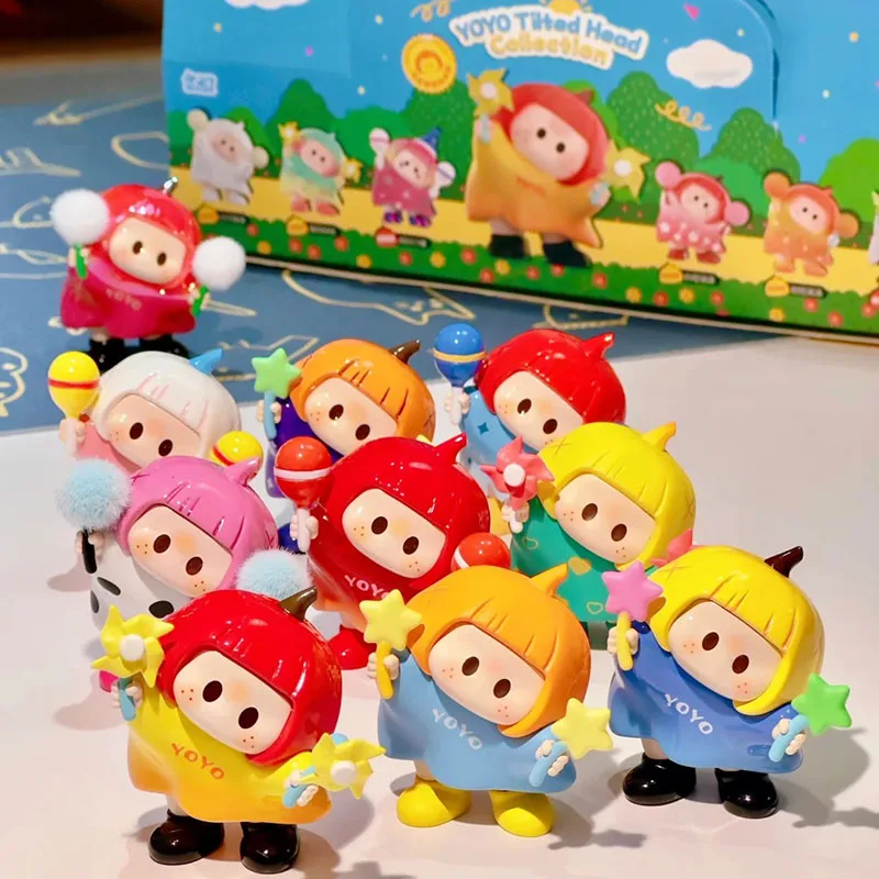 Miniso Yoyo Коллекция с наклонной головой, серия lcon Box, слепая коробка ручной работы, кукла, украшение для рабочего стола, онлайн-подарки
Miniso Yoyo Коллекция с наклонной головой, серия lcon Box, слепая коробка ручной работы, кукла, украшение для рабочего стола, онлайн-подарки