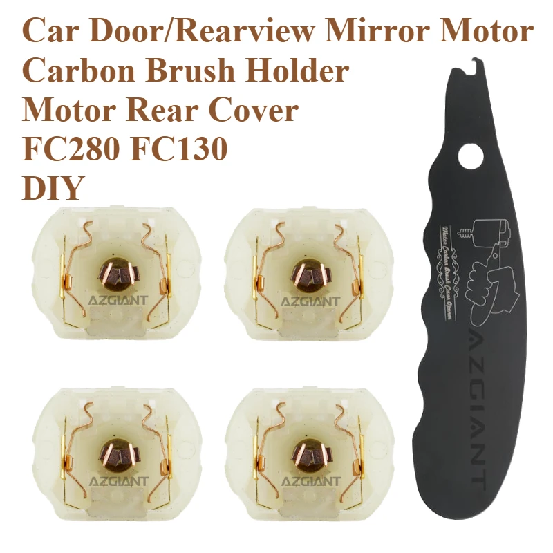 Universal Fit Car Door Lock Back Rear Cover End Cap Carbon Brush Holder Raerview Mirror Fold DIY Motor Disassembly Tool 4-100pc
Universal Fit Car Door Lock Back Rear Cover End Cap Carbon Brush Holder Raerview Mirror Fold DIY Motor Disassembly Tool 4-100pc
