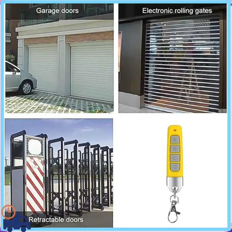 Latest Easy Setup 433Mhz RF Compact Wireless Remote Control For Universal Garage Doors And Gates Duplicator A
Latest Easy Setup 433Mhz RF Compact Wireless Remote Control For Universal Garage Doors And Gates Duplicator A