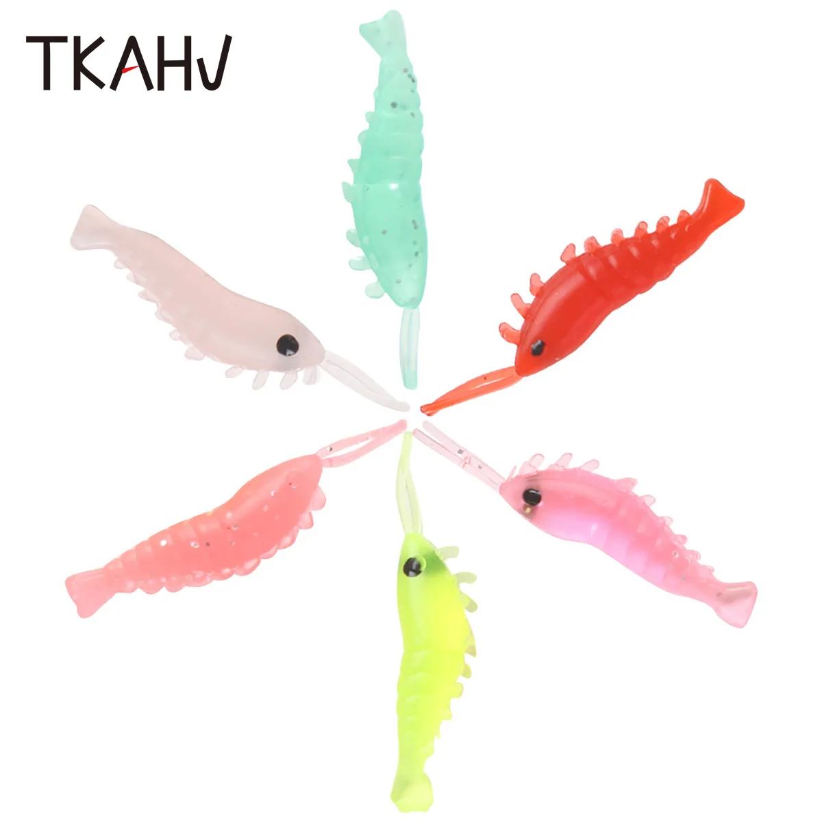 TKAHV 30 PCS 3cm 0.3g Luminous Shrimp Soft Mini Fishing Lure Silicone Worm Bait Grass Lightweight Bass Crankbait Swimbait Tackle
TKAHV 30 PCS 3cm 0.3g Luminous Shrimp Soft Mini Fishing Lure Silicone Worm Bait Grass Lightweight Bass Crankbait Swimbait Tackle