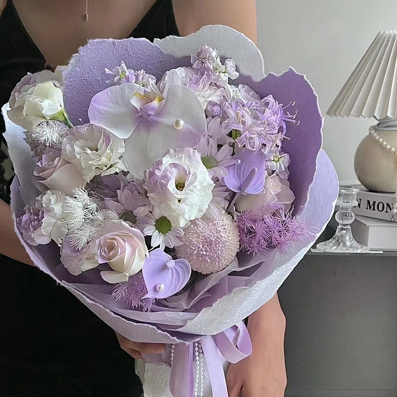 Bouquet Flower Wrapping Paper Solid Color Thickening Birthday Gift Wrapping Paper Flower Shop Materials Pack Craft 50x70 5pcs
Bouquet Flower Wrapping Paper Solid Color Thickening Birthday Gift Wrapping Paper Flower Shop Materials Pack Craft 50x70 5pcs