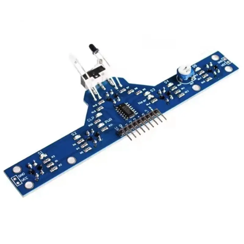 JABS-1PCS Tcrt5000l 5-Way Tracking Sensors Five Tracking Sensor Tracing Module Infrared Sensor
JABS-1PCS Tcrt5000l 5-Way Tracking Sensors Five Tracking Sensor Tracing Module Infrared Sensor