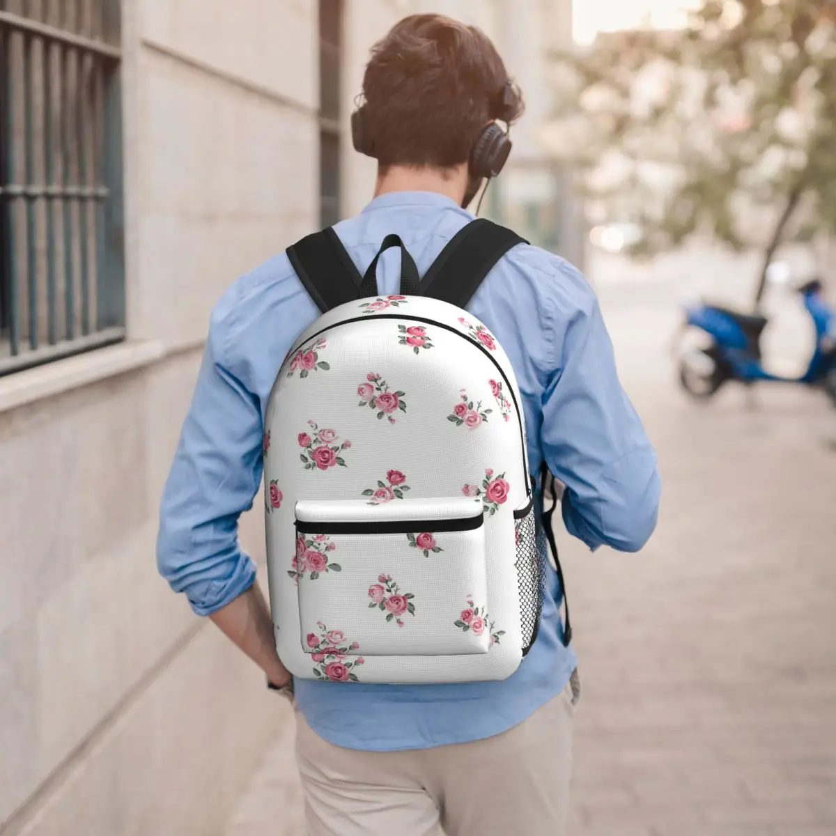 Coquette Floral Pink Pattern Backpack Student BookBag Kids School Bag Computer Shoulder Bags for Men Women
Coquette Floral Pink Pattern Backpack Student BookBag Kids School Bag Computer Shoulder Bags for Men Women