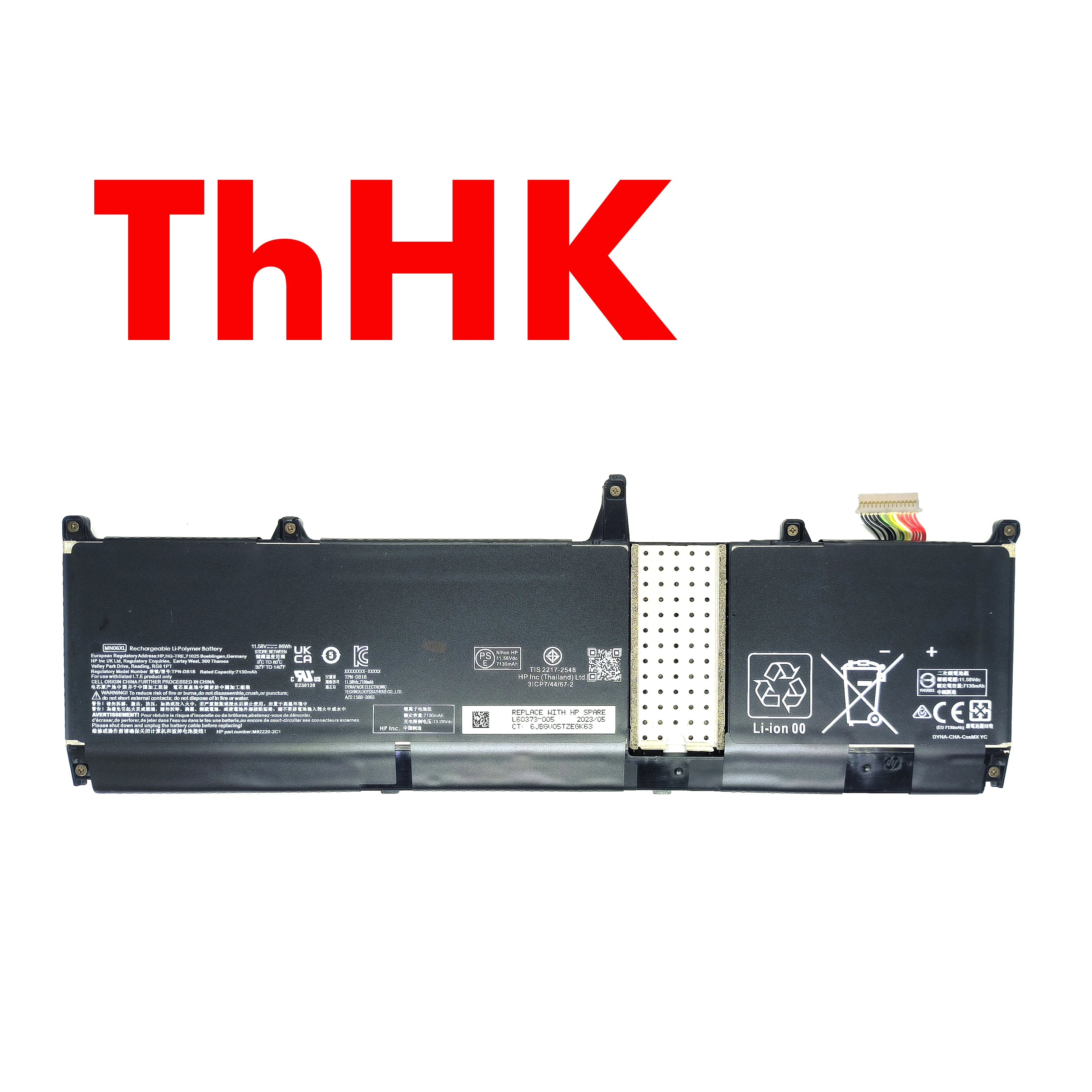Genuine Original 86Wh MN06XL MNO6XL TPN-DB1B M82230-005 M82220-2C1 L60374-005 Battery For HP Zbook Studio 16 G9
Genuine Original 86Wh MN06XL MNO6XL TPN-DB1B M82230-005 M82220-2C1 L60374-005 Battery For HP Zbook Studio 16 G9