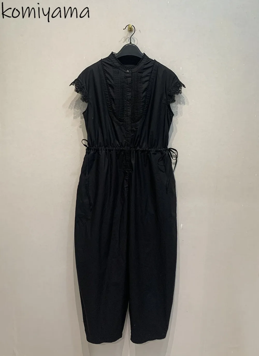 Flying Sleeve Combinaison Femme Japan Lace Spliced Jumpsuits Bandage Tunic Jumpsuit Woman Loose Casual Ropa Mujer Monos Largos
Flying Sleeve Combinaison Femme Japan Lace Spliced Jumpsuits Bandage Tunic Jumpsuit Woman Loose Casual Ropa Mujer Monos Largos