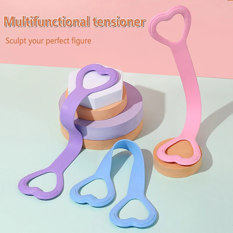 8-Figure Silicone Resistance Band Arm Back Shoulder Exercise Elastic Rope Yoga Stretching Fitness Band
8-Figure Silicone Resistance Band Arm Back Shoulder Exercise Elastic Rope Yoga Stretching Fitness Band