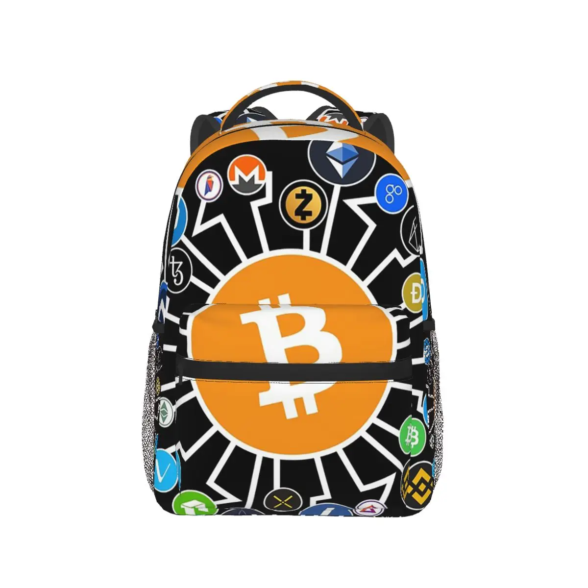 Cryptocurrency Bitcoin Altcoin Blockchain Ethereum Backpack Hot Sale Daypack Large Capacity BookBag School Bag Shoulder Bags
Cryptocurrency Bitcoin Altcoin Blockchain Ethereum Backpack Hot Sale Daypack Large Capacity BookBag School Bag Shoulder Bags