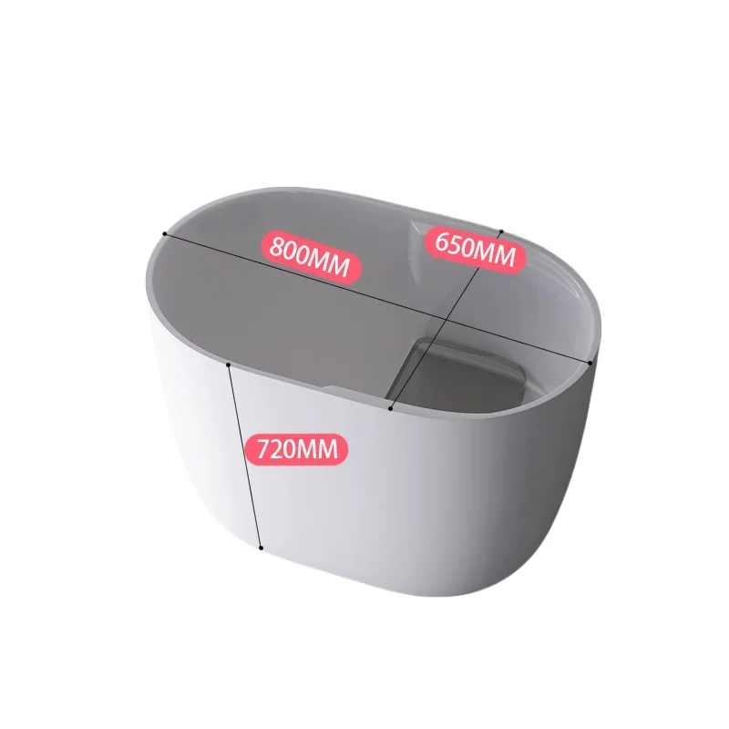 Small Apartment Japanese-Style Deep Bubble Adult Acrylic Portable Household Small Bathtub
Small Apartment Japanese-Style Deep Bubble Adult Acrylic Portable Household Small Bathtub