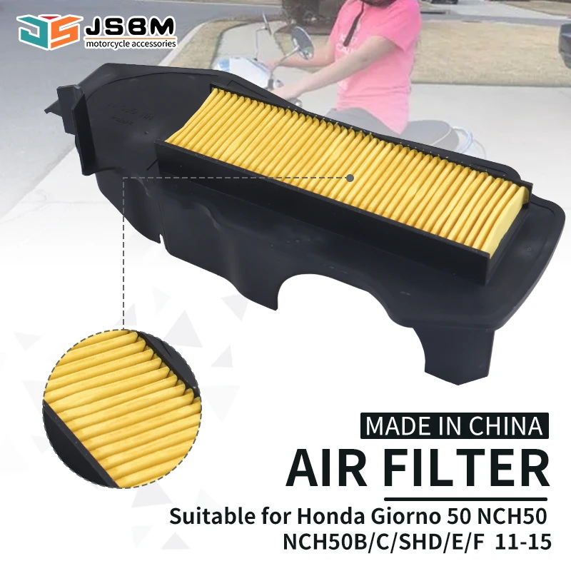 JSBM Motorcycle Air Filter Intake Cleaner For HONDA DIO TODAY GIORNO 50 NSK50 NSC50 NCH50 NFSS5 NVS50 VISION50 17213-GFC-900
JSBM Motorcycle Air Filter Intake Cleaner For HONDA DIO TODAY GIORNO 50 NSK50 NSC50 NCH50 NFSS5 NVS50 VISION50 17213-GFC-900