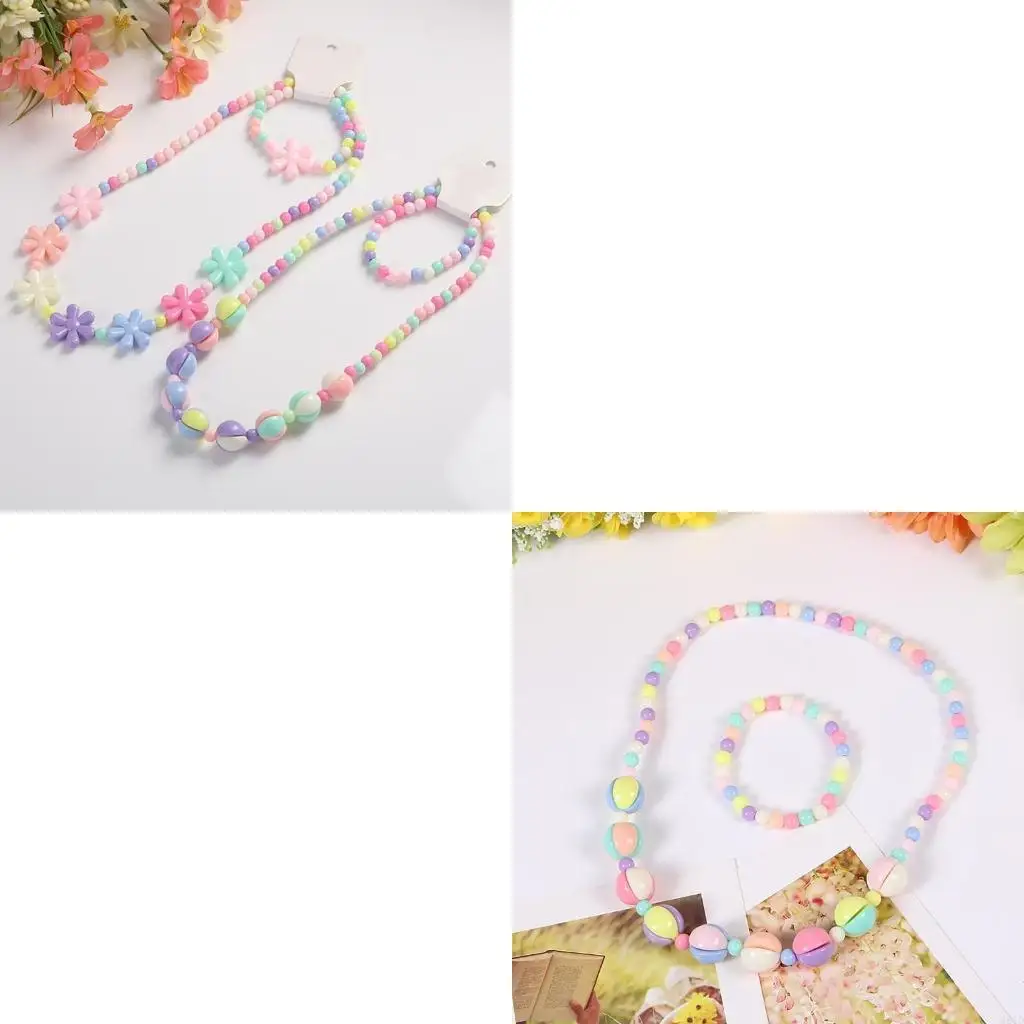 Candy Color Jewelry Set Children Fashion Jewelry Girls Party Accessories Plastic Texture for Parties and Birthdays
Candy Color Jewelry Set Children Fashion Jewelry Girls Party Accessories Plastic Texture for Parties and Birthdays