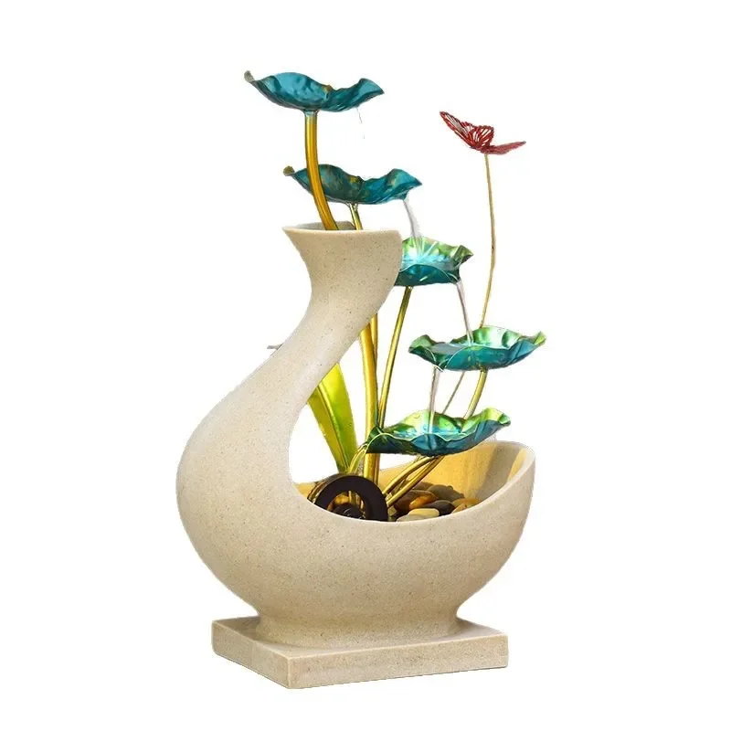 Simple flowing water ornament, water cycle fountain, light luxury office desktop, living room entrance housewarming gifts
Simple flowing water ornament, water cycle fountain, light luxury office desktop, living room entrance housewarming gifts