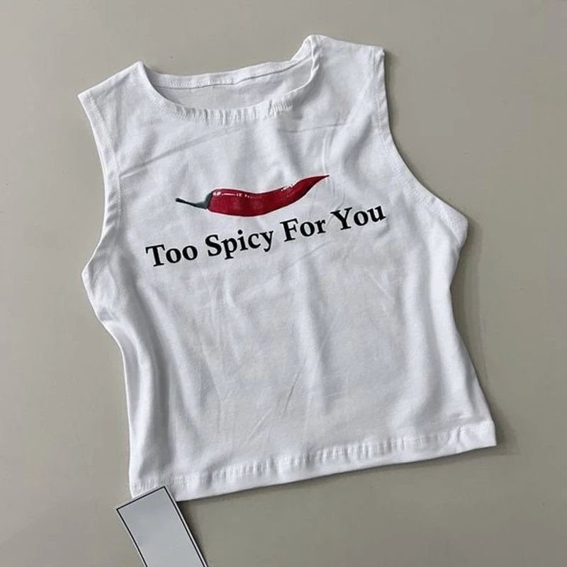 New Street Style Gothic Emo Girls' Cutting Bar Party Retro Black and White Tank Top Printed Dark Casual Y2k Strap Top
New Street Style Gothic Emo Girls' Cutting Bar Party Retro Black and White Tank Top Printed Dark Casual Y2k Strap Top