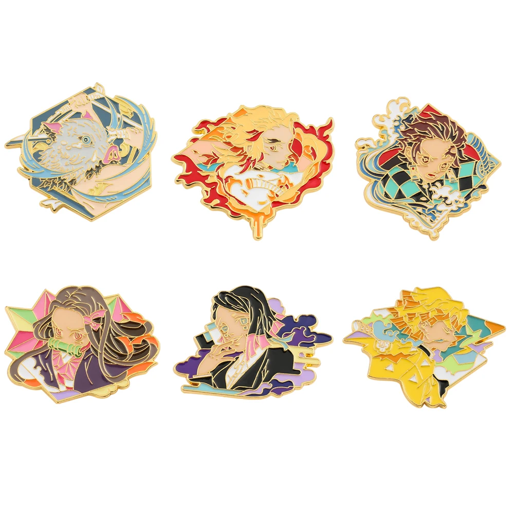 Anime Demon Slayer Metal Enamel Pin Kamado Tanjirou Cartoon Brooch Badge Backpack Gift Friends Jewelry
Anime Demon Slayer Metal Enamel Pin Kamado Tanjirou Cartoon Brooch Badge Backpack Gift Friends Jewelry