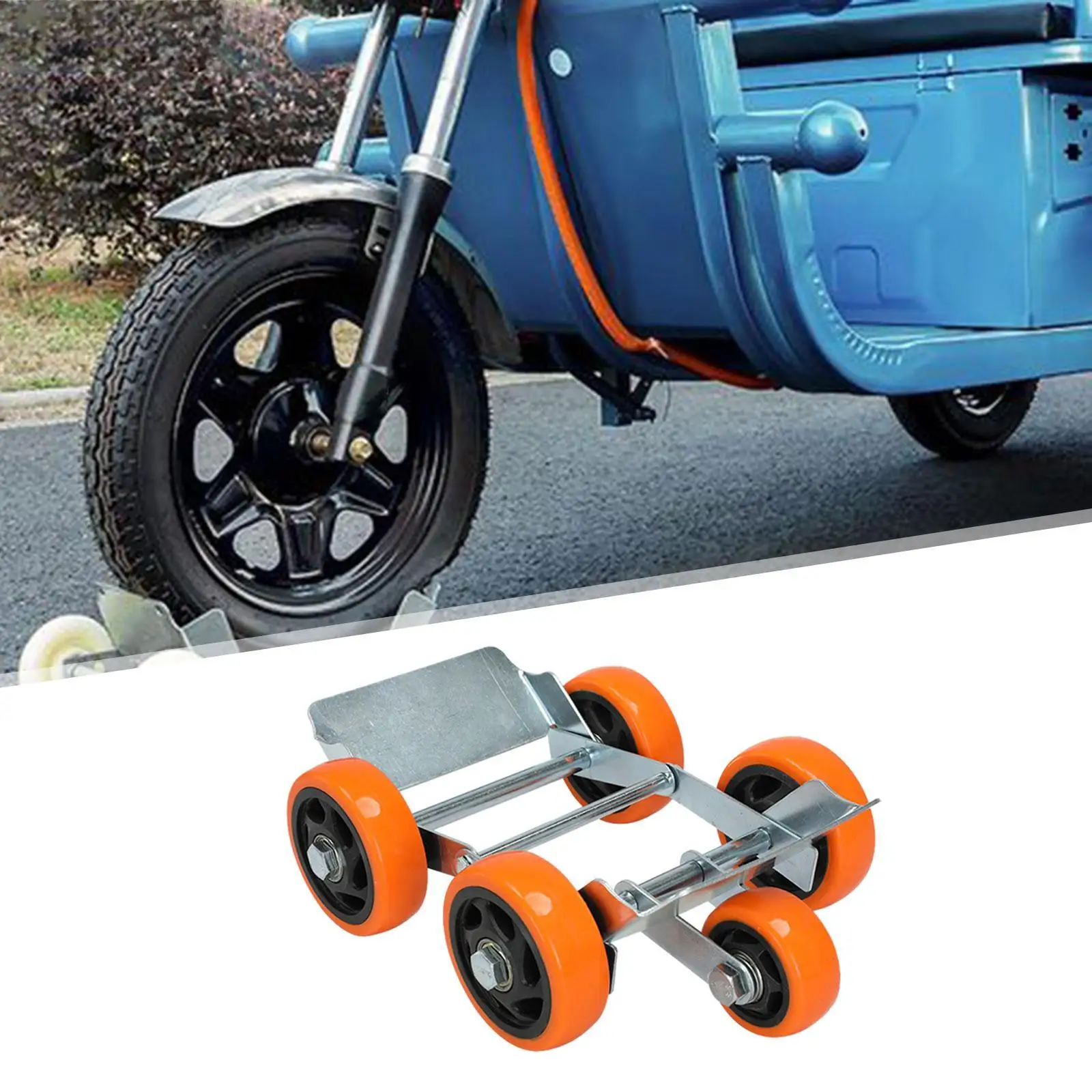 Motorcycle Broken Tire Moving Carrier Non-slip Versatile Folding 5 Wheels Wear Resistant Heavy-duty Scooter Tyre Burst Trailer
Motorcycle Broken Tire Moving Carrier Non-slip Versatile Folding 5 Wheels Wear Resistant Heavy-duty Scooter Tyre Burst Trailer