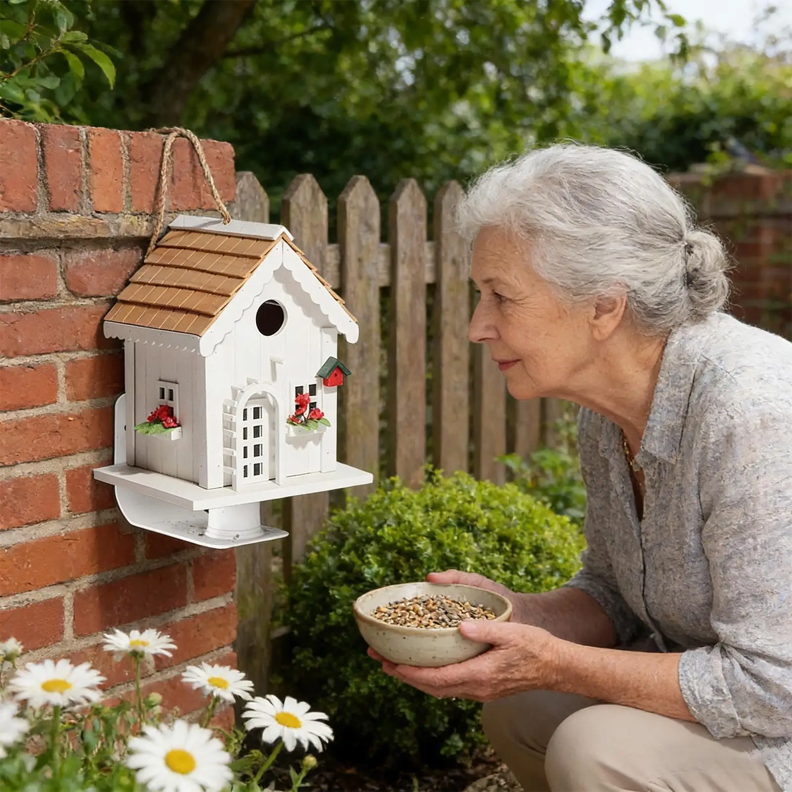 Наружная подставка для кормушки для птиц, защита от дождя и солнца, с 6 винтами, монтажная подставка для кормушки для птиц, для зябликов, воробьев, синиц
Наружная подставка для кормушки для птиц, защита от дождя и солнца, с 6 винтами, монтажная подставка для кормушки для птиц, для зябликов, воробьев, синиц
