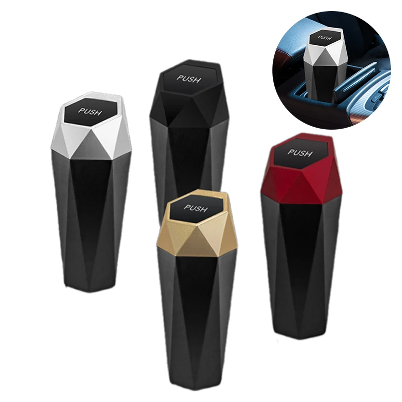 1PC Car Trash Can Mini Cup Holder Diamond Shaped Trash Can Desktop Storage Box Car Trash Can Garbage Cans Car Garbage Bin
1PC Car Trash Can Mini Cup Holder Diamond Shaped Trash Can Desktop Storage Box Car Trash Can Garbage Cans Car Garbage Bin