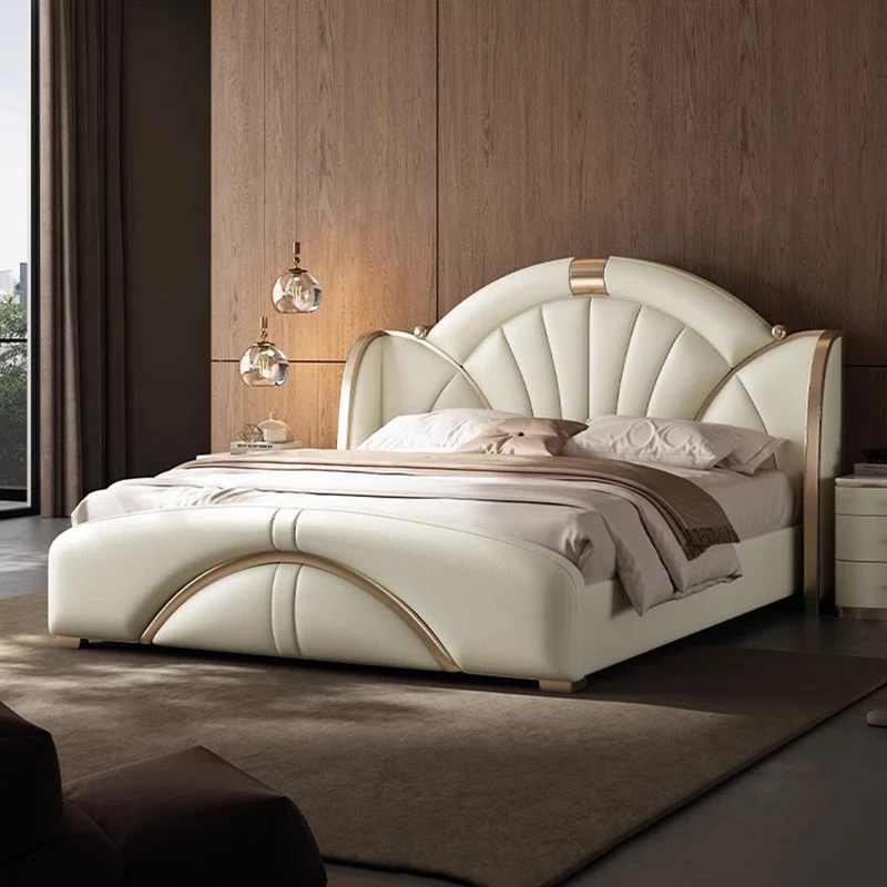 Design Human Dog Bed Simple European Princess Sleeping Massage Bed Bedroom Double Leather Letto Matrimoniale Home Furniture 
Design Human Dog Bed Simple European Princess Sleeping Massage Bed Bedroom Double Leather Letto Matrimoniale Home Furniture