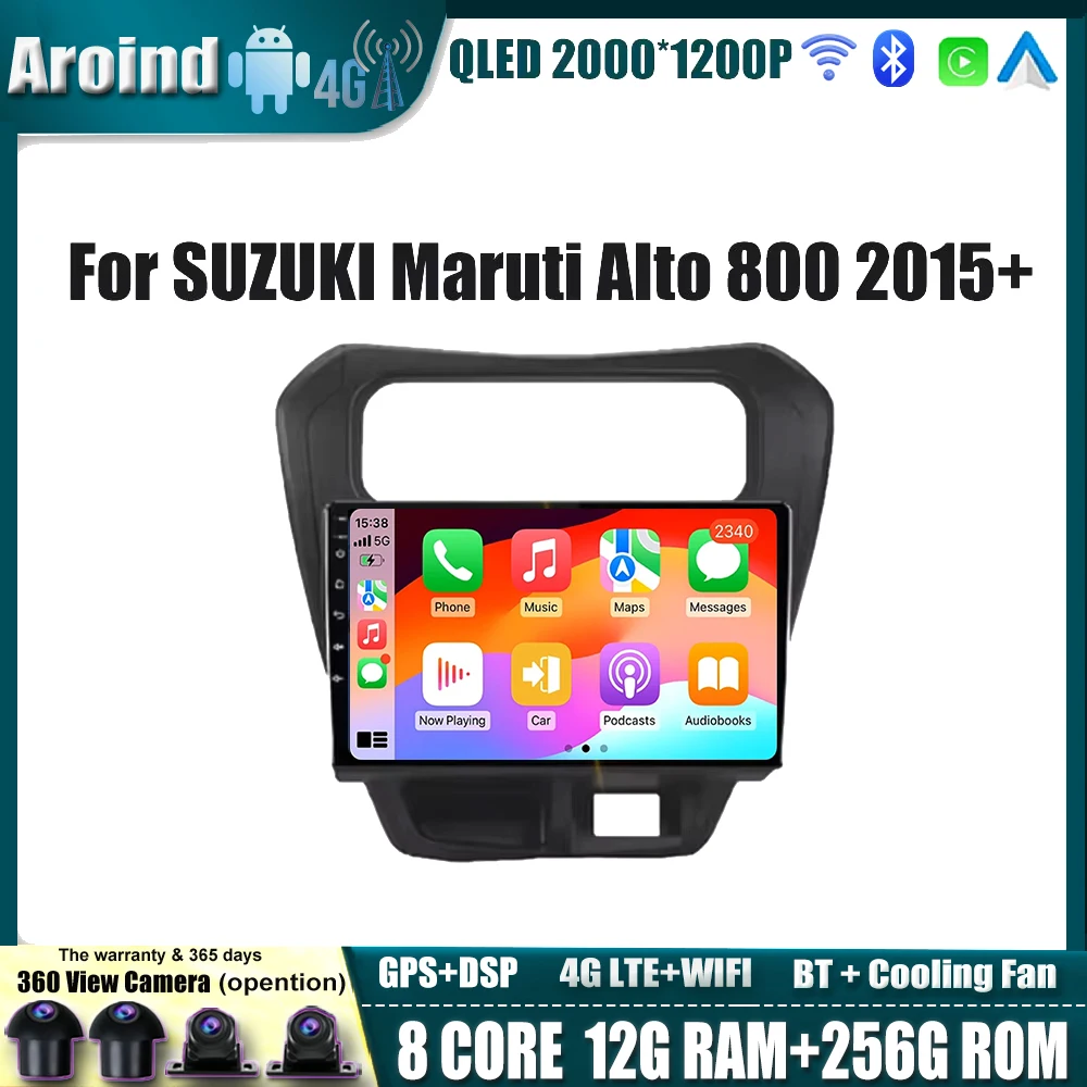 For SUZUKI Maruti Alto 800 2015+ TouchScreen Multimedia Player Car Radio Android Auto Wireless Carplay Navigation GPS Tools WIFI
For SUZUKI Maruti Alto 800 2015+ TouchScreen Multimedia Player Car Radio Android Auto Wireless Carplay Navigation GPS Tools WIFI