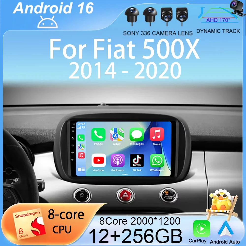 Автомагнитола Android 16 с Carplay для Fiat 500X 2014-2020, мультимедийный видеоплеер, навигация GPS, стерео, WIFI+4G, 2 Din, DVD
Автомагнитола Android 16 с Carplay для Fiat 500X 2014-2020, мультимедийный видеоплеер, навигация GPS, стерео, WIFI+4G, 2 Din, DVD