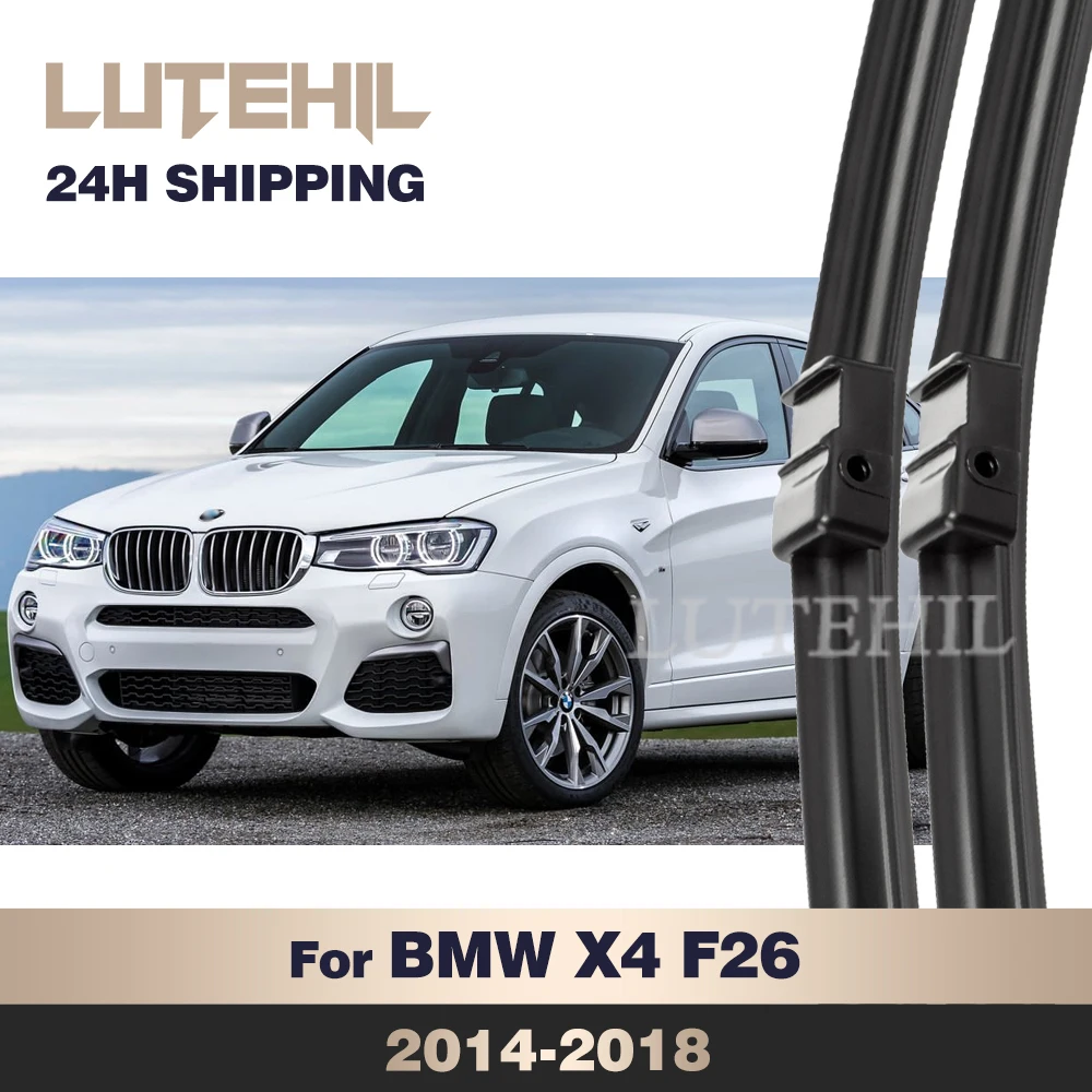 For BMW X4 F26 2014-2018 2015 2016 2017 Wiper Front Wiper Blades Windshield Windscreen Window Brush 26"+20"
For BMW X4 F26 2014-2018 2015 2016 2017 Wiper Front Wiper Blades Windshield Windscreen Window Brush 26"+20"