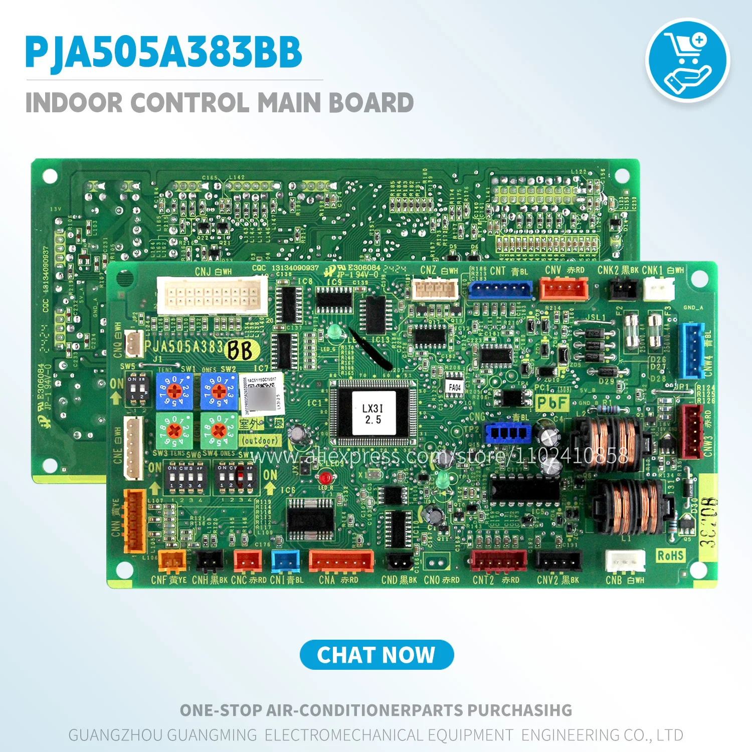Новая основная плата внутреннего управления в сборе PJA505A383BB для MITSUBISHI HEAVY Haier VRF, детали кондиционера HVAC, модуль печатной платы
Новая основная плата внутреннего управления в сборе PJA505A383BB для MITSUBISHI HEAVY Haier VRF, детали кондиционера HVAC, модуль печатной платы