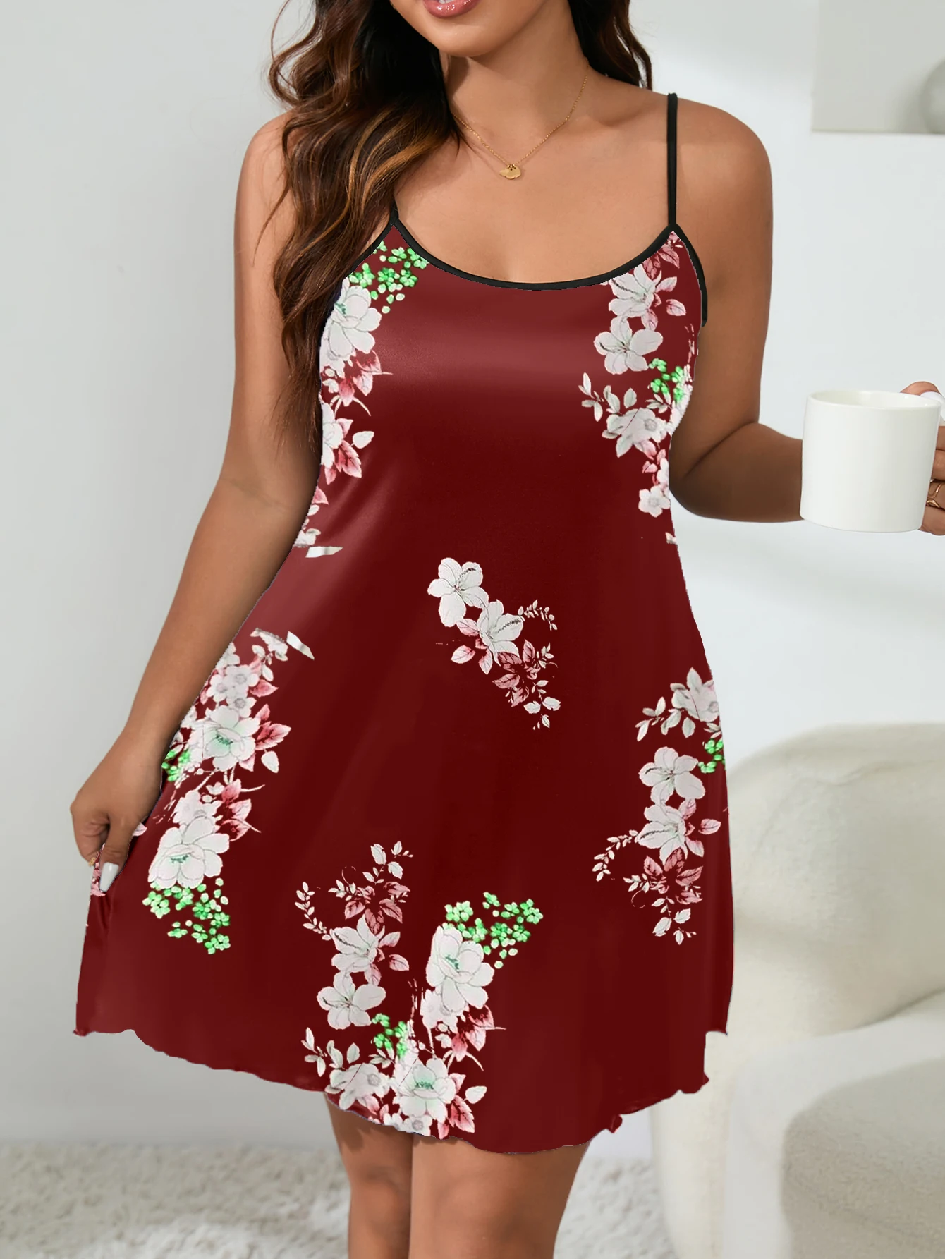 Plus size women's camisole nightgown
Plus size women's camisole nightgown