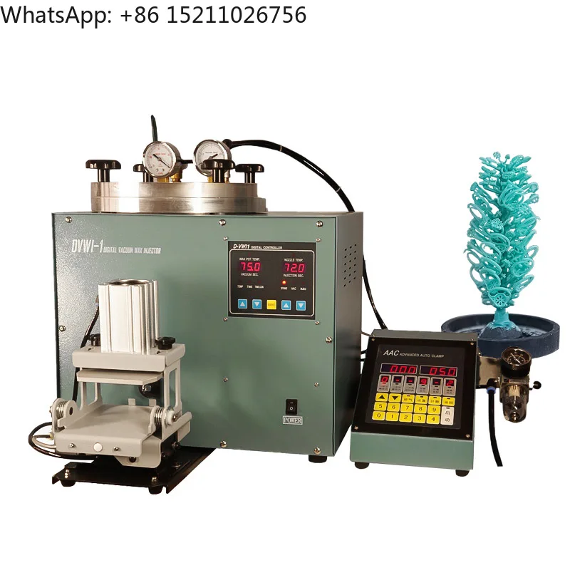 AAC Precision Digital Display Vacuum Wax - Machine for Micro Embedding Wax Mould Casting Jewelry Tools Equipment
AAC Precision Digital Display Vacuum Wax - Machine for Micro Embedding Wax Mould Casting Jewelry Tools Equipment
