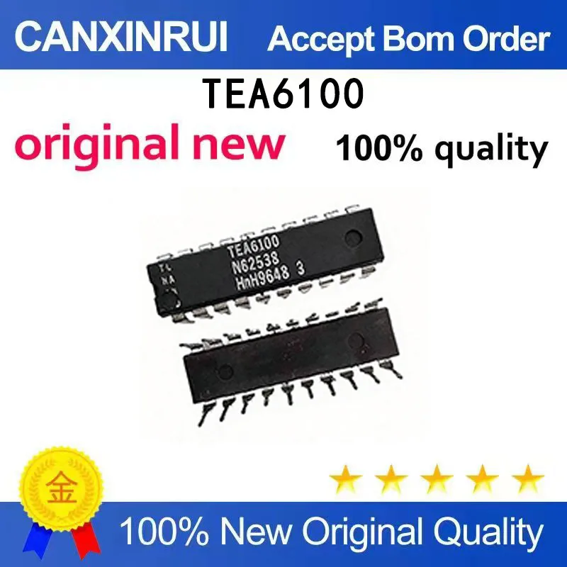 (5-100 pieces)Brand new original TEA6100 DIP20 spot chip IC
(5-100 pieces)Brand new original TEA6100 DIP20 spot chip IC