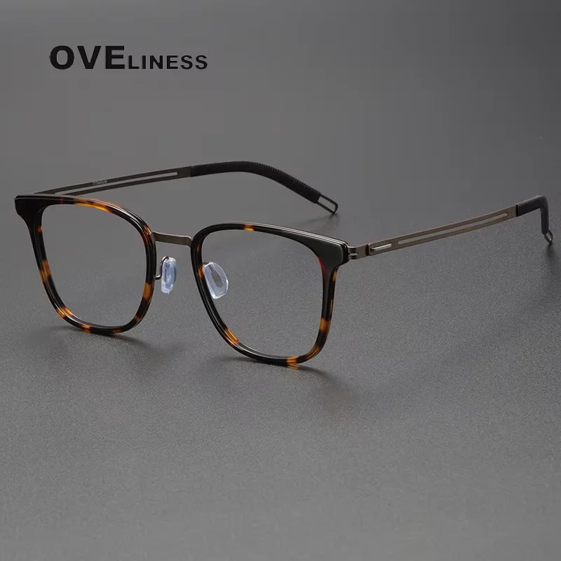 Pure Titanium Glasses Frame Men women Round Vintage Retro Screwless Eyeglasses Frame New Brand Design Eyewear male spectacles
Pure Titanium Glasses Frame Men women Round Vintage Retro Screwless Eyeglasses Frame New Brand Design Eyewear male spectacles