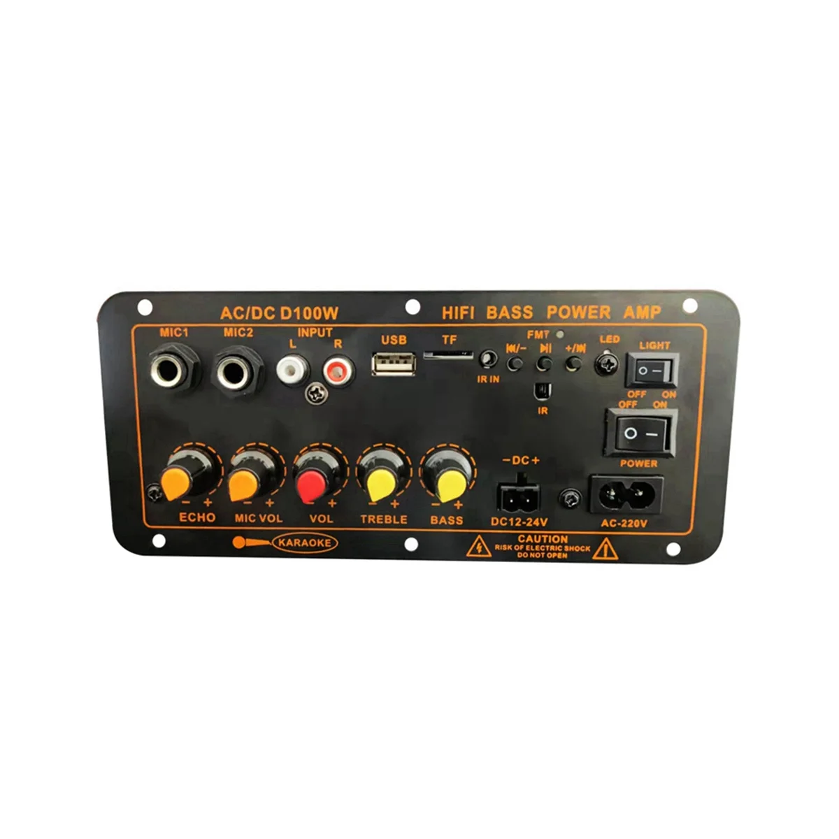 Max 300W Bluetooth Amplifier Board 12V 24V 220V Subwoofer Amplifier Board Support Microphone for Car Home Audio EU Plug
Max 300W Bluetooth Amplifier Board 12V 24V 220V Subwoofer Amplifier Board Support Microphone for Car Home Audio EU Plug
