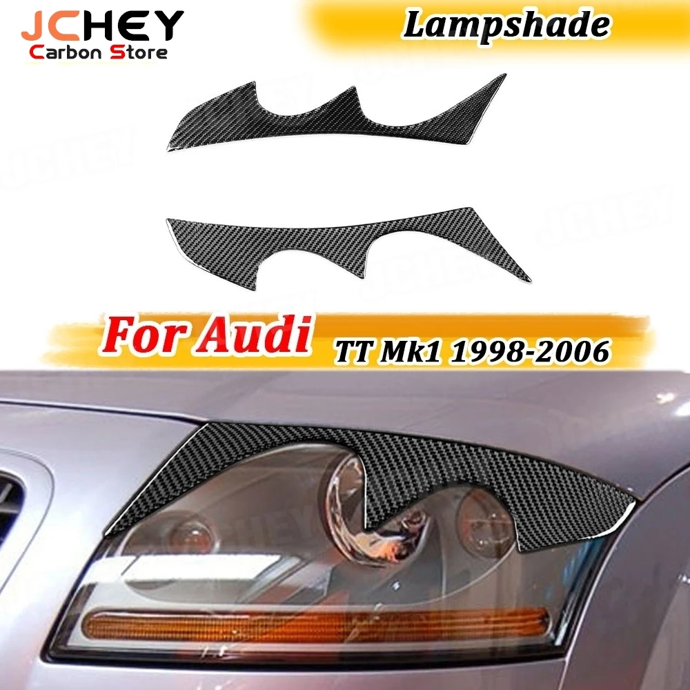 JCHEY for Audi TT Mk1 1998-2006 Carbon Fiber Car Front Bumper Foglamp Eyelid Eyebrow Trims Car Styling
JCHEY for Audi TT Mk1 1998-2006 Carbon Fiber Car Front Bumper Foglamp Eyelid Eyebrow Trims Car Styling