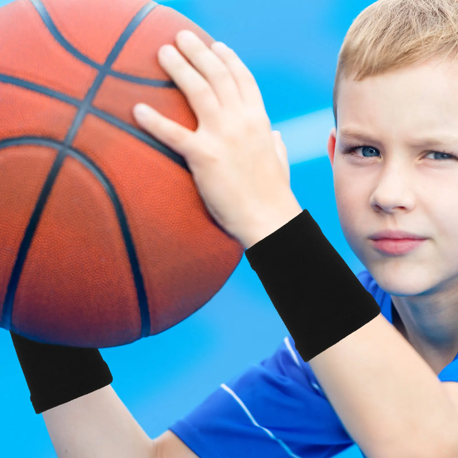 Kids Wrist Guard Basketball Equipment Elastic Sweatbands Sports Wraps Durable Fitness Brace Hand Support
Kids Wrist Guard Basketball Equipment Elastic Sweatbands Sports Wraps Durable Fitness Brace Hand Support