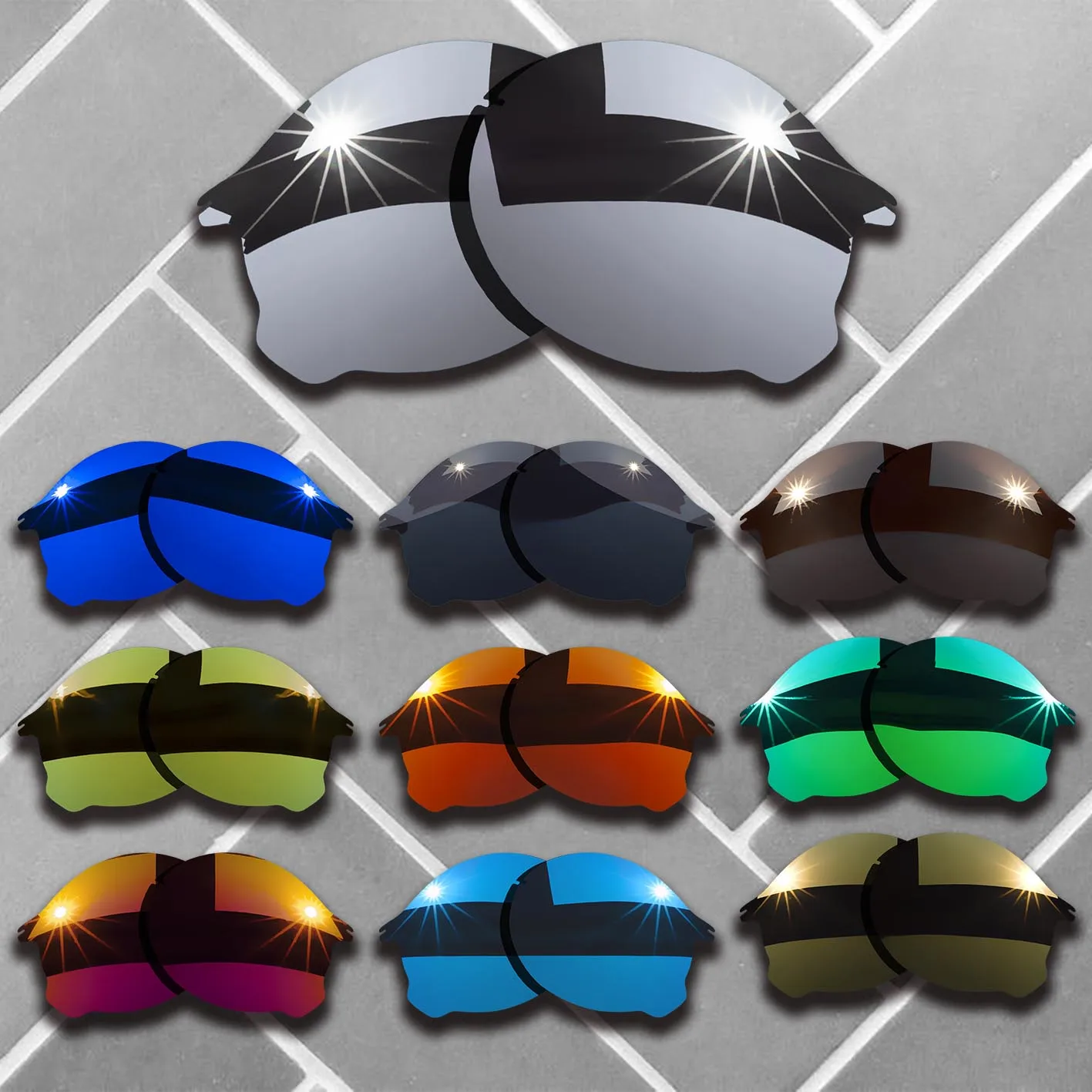 Polarized Sunglasses Replacement Lenses for-Oakley Tailend Frame - Multiple Options
Polarized Sunglasses Replacement Lenses for-Oakley Tailend Frame - Multiple Options