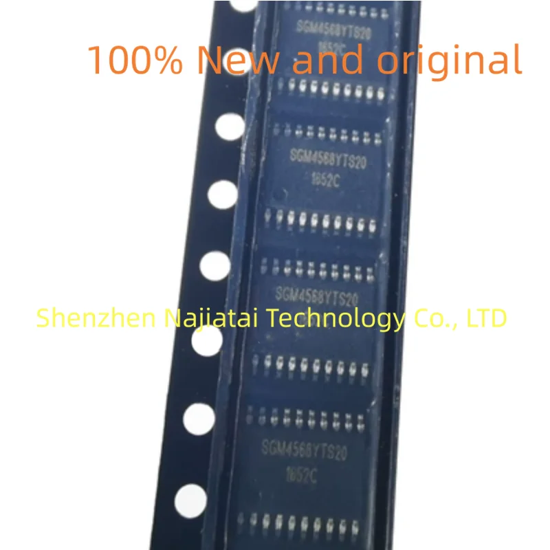 10 шт./лот 100% Новый оригинальный SGM4568YTS20G/TR SGM4568YTS20G SGM4568YTS20 TSSOP-20 IC чип
10 шт./лот 100% Новый оригинальный SGM4568YTS20G/TR SGM4568YTS20G SGM4568YTS20 TSSOP-20 IC чип