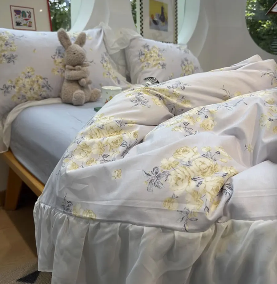 Romantic fairyfair flower bedding set single double,twin full queen king cotton home textile bed sheet pillow case quilt cover
Romantic fairyfair flower bedding set single double,twin full queen king cotton home textile bed sheet pillow case quilt cover